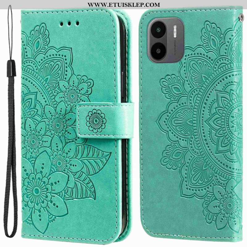 Obudowa Etui Na Telefon do Xiaomi Redmi A1 Kwiatowa Mandala